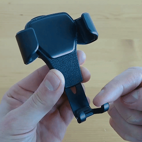 Support Telephone Voiture| pour Aérateur 1 GIF Universal Gravity Mobile Phone Holder for Car