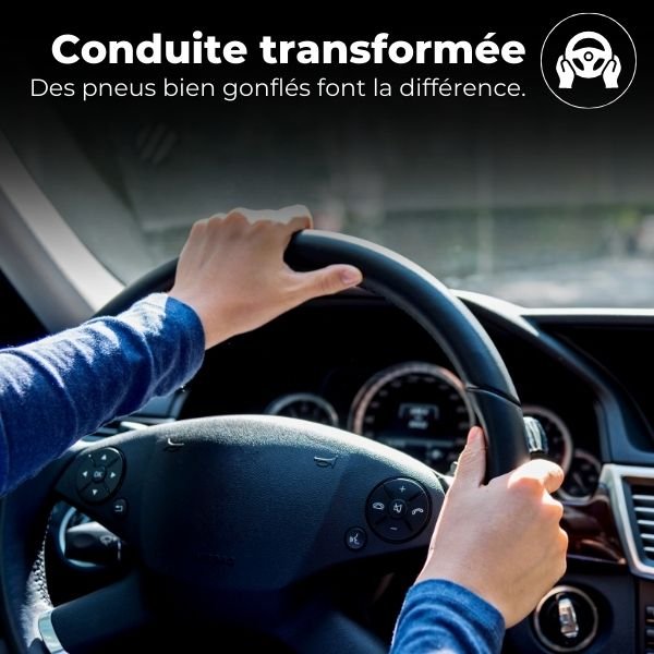 Gonfleur Pneu Voiture conduite sécurisée DriveAir