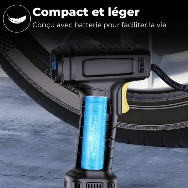 Gonfleur pneu voiture compact TurboPump