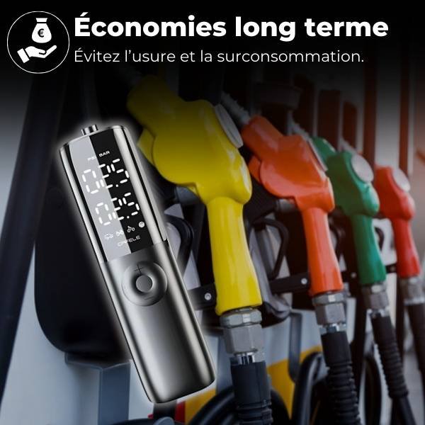 Gonfleur pneu voiture économies AirMaster