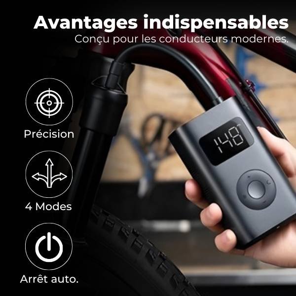 Gonfleur pneu voiture universel AirBoost