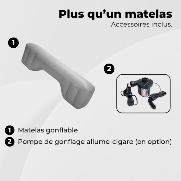 Matelas gonflable voiture accessoires fournis AirRelax