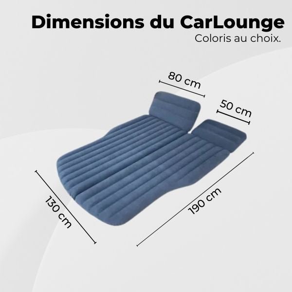MATELAS POUR VOITURE | CarLounge™ 6 Matelas pour voiture dimensions CarLounge