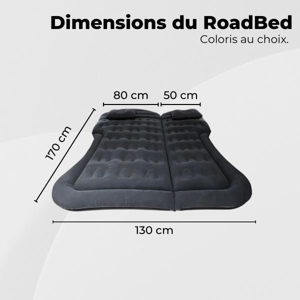 Matelas pour voiture dimensions RoadBed