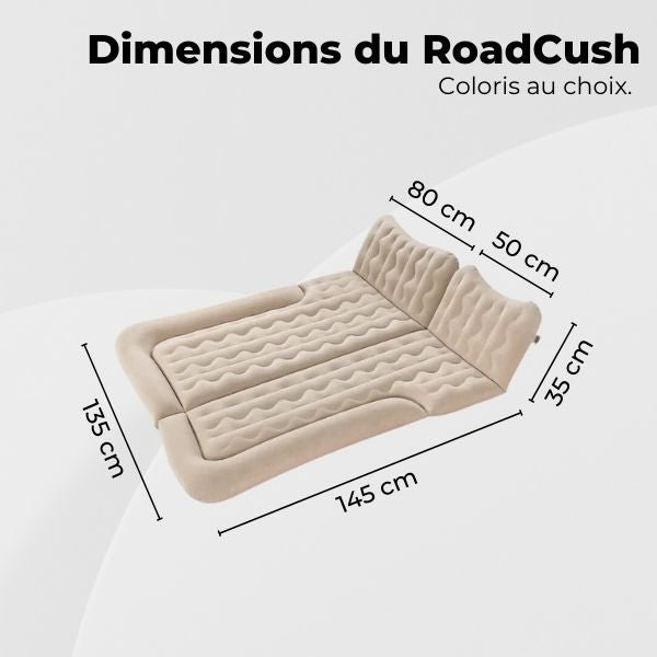 Matelas pour voiture dimensions RoadCush