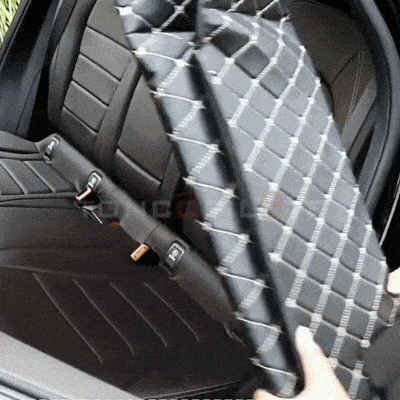 Matelas voiture GIF démonstration CarCush