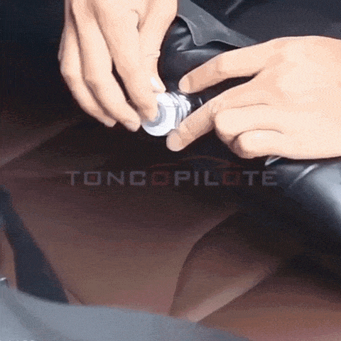 Matelas voiture GIF démonstration NapRide