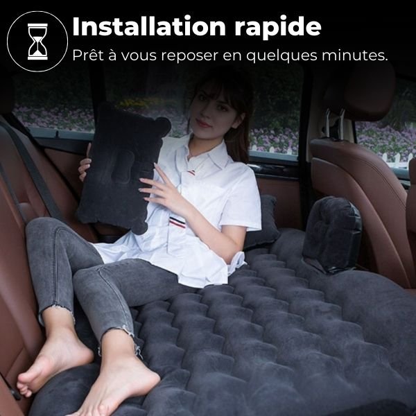 MATELAS VOITURE | AutoBed™ 4 Matelas voiture installation rapide AutoBed