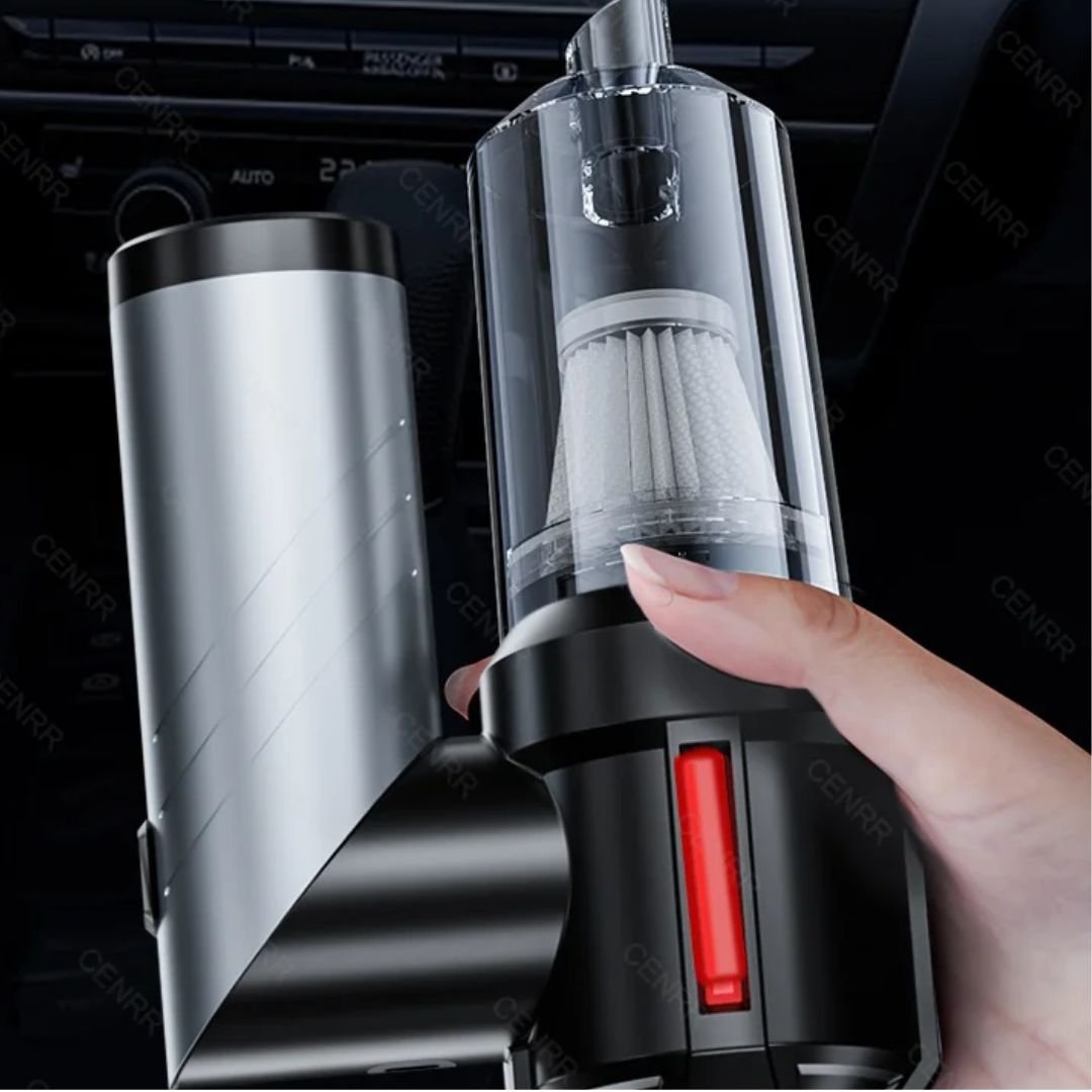 Aspirateur Voiture Puissant Pliable – Sans Fil, Design Compact & 2 Vitesses 3 aspirateur puissant voiture pliable facile