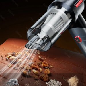Aspirateur Voiture Puissant Pliable – Sans Fil, Design Compact & 2 Vitesses