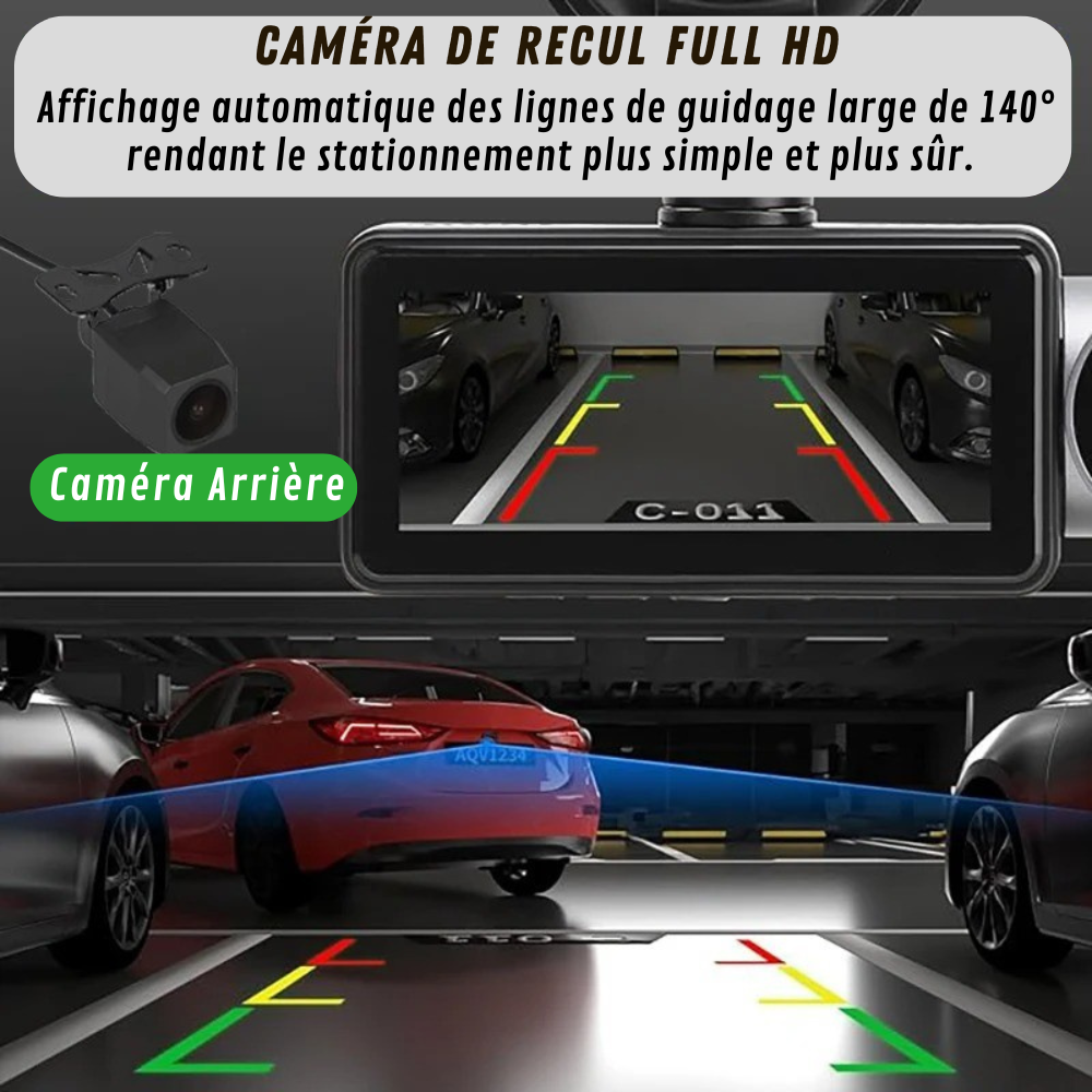 camera de recul dashcam 4k