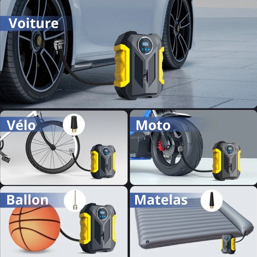 compresseur gonfleur multifonction