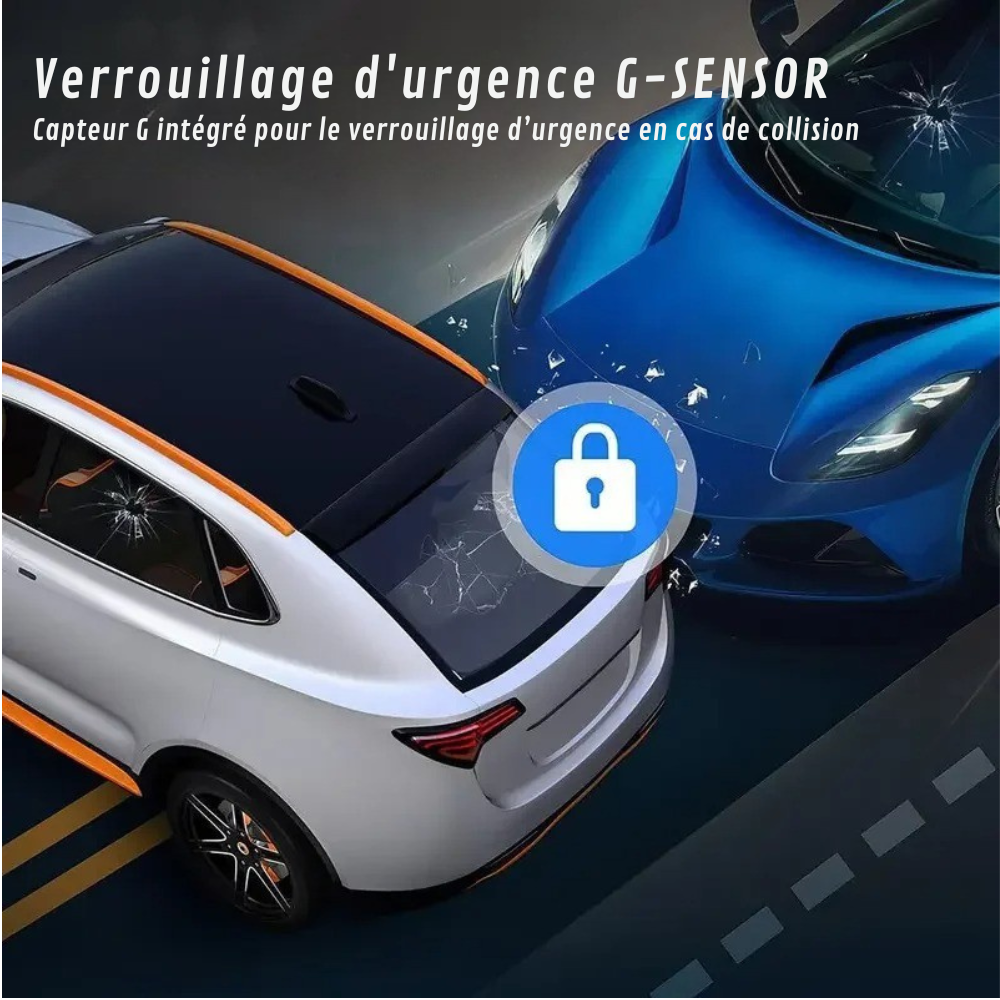 dashcam voiture 360 G SENSOR CAPTEUR DE COLLISION