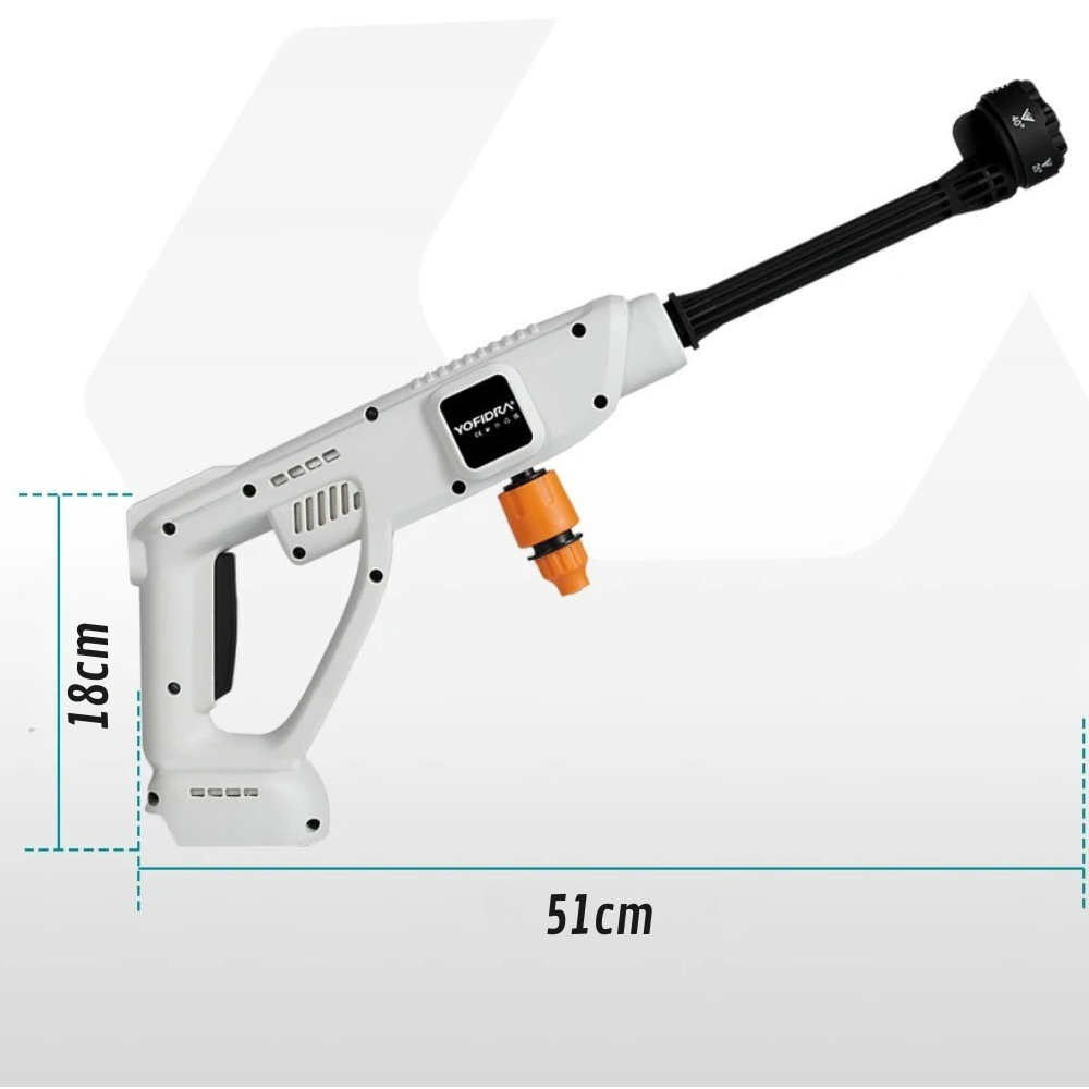 Nettoyeur Haute Pression Sans Fil 100 bars 6 en 1 | Lavage Royal® 5 dimensions nettoyeur haute pression sans fil 100 bars