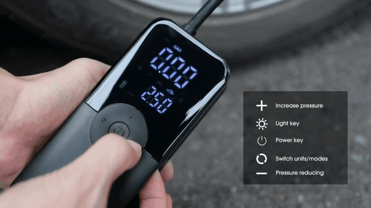 Compresseur d'air portable Voiture | La tranquillité assurée 1 gif compresseur d air gonfleur portatif voiture cosy2road