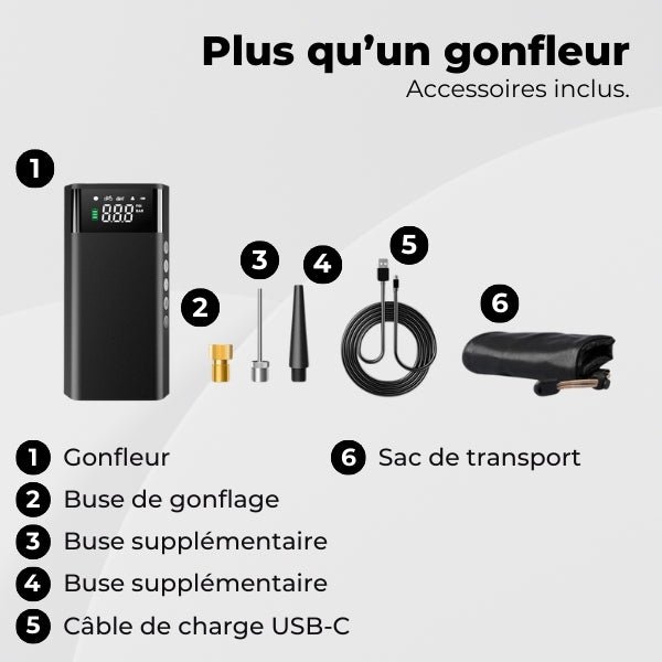 gonfleur accessoires Inflator