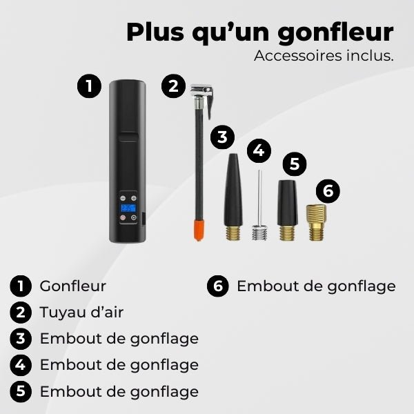 gonfleur electrique accessoires PumpForce