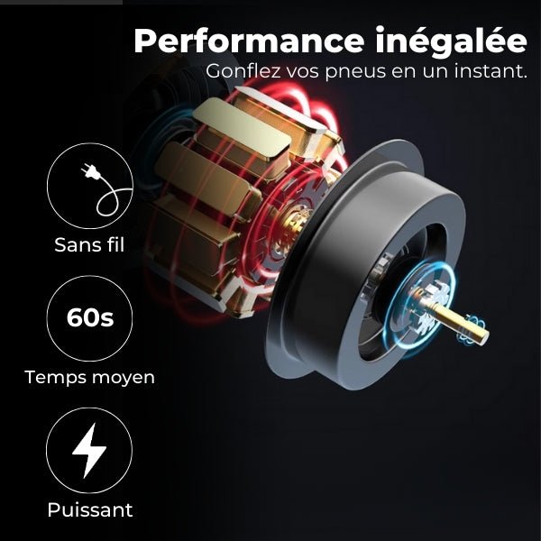 gonfleur electrique puissant PumpForce