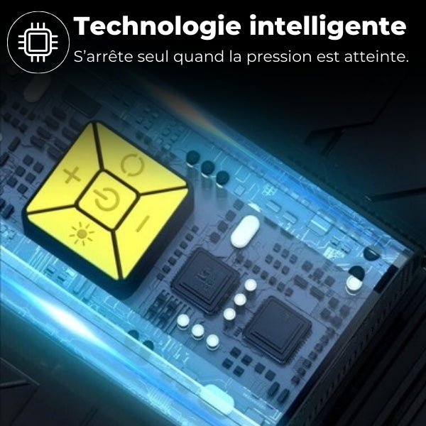 Gonfleur Pneu Voiture Sans Fil 150 PSI – Écran LCD | AcePump™ 4 gonfleur pneu intelligent AcePump