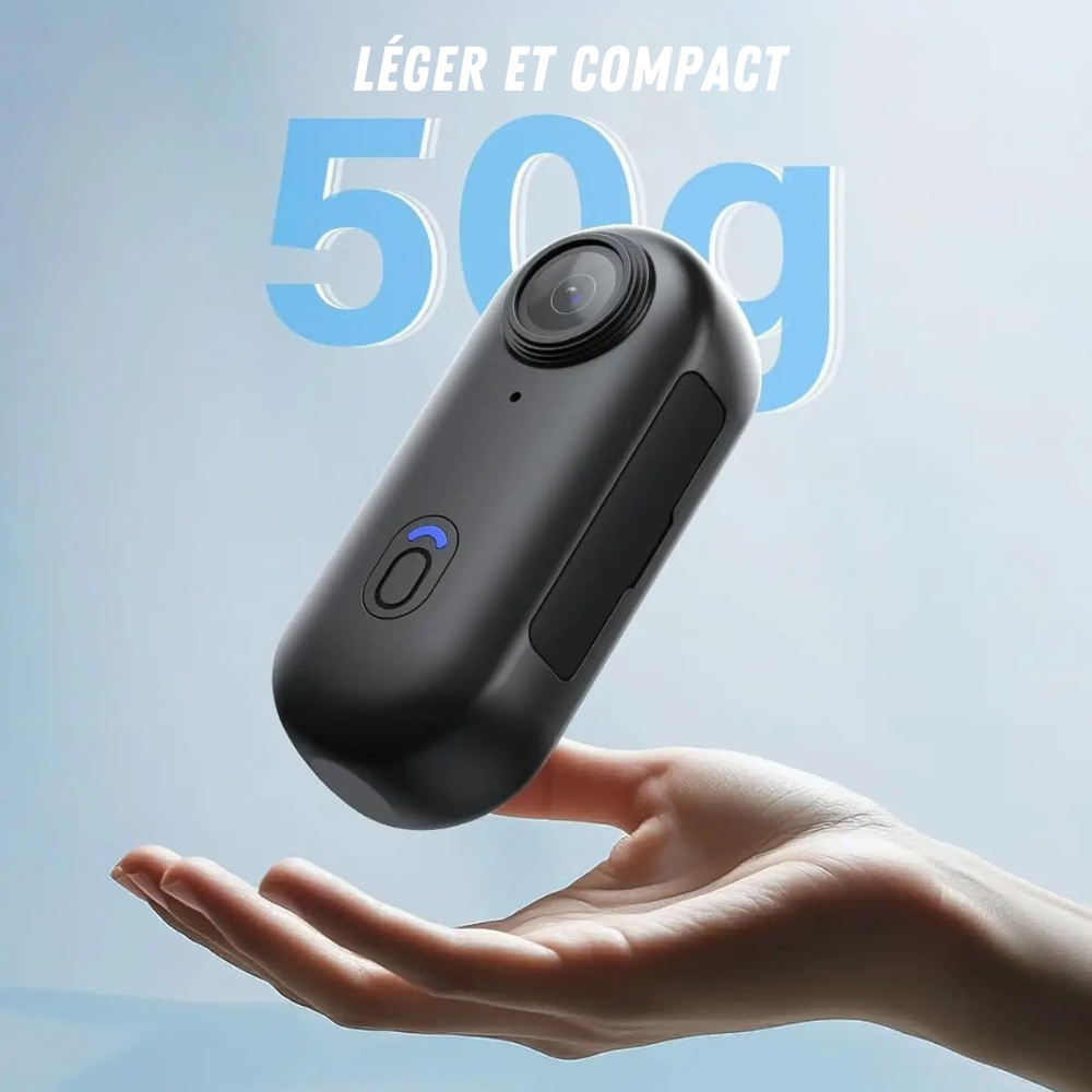 mini camera portable pov 4k uhd LEGER COMPACTE