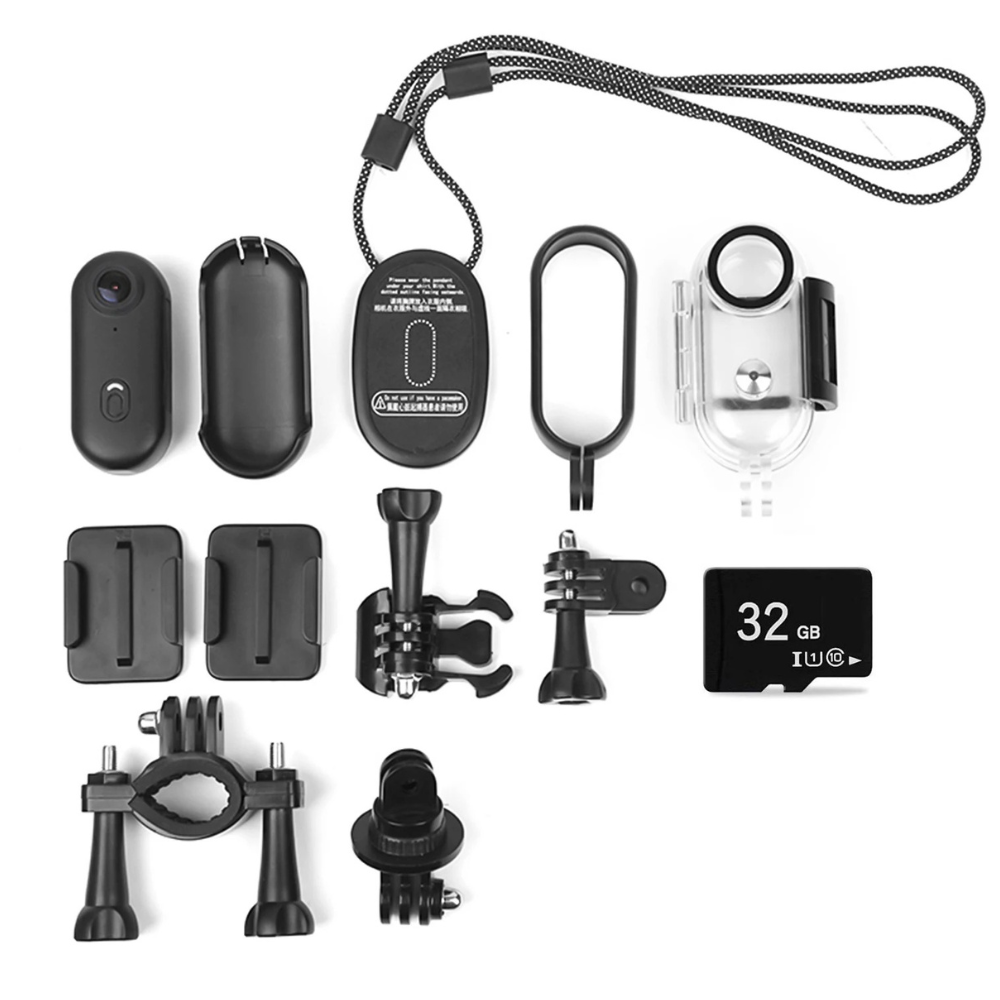 mini camera portable pov 4k uhd magnetique pack complet