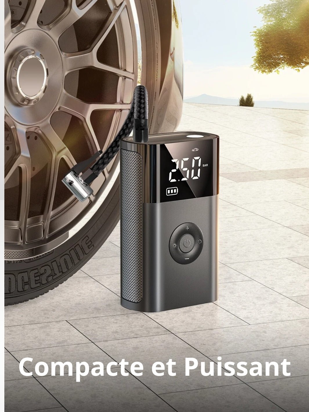 mini compresseur d air portable compacte et puissant