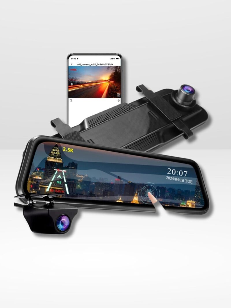 retroviseur dashcam voiture cosy2road