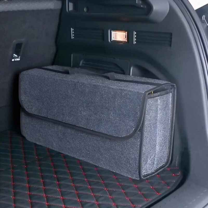 sac rangement coffre voiture gris FeltBox