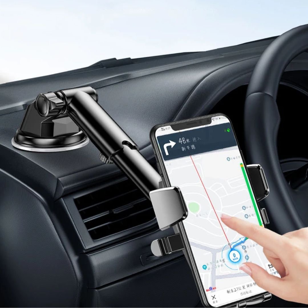 support-telephone-voiture-universel-telescopique